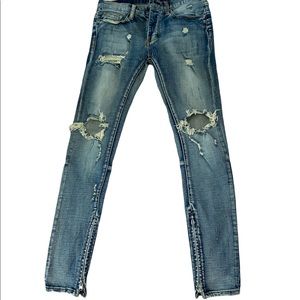 MNML distressed Skinny Jeans size 30